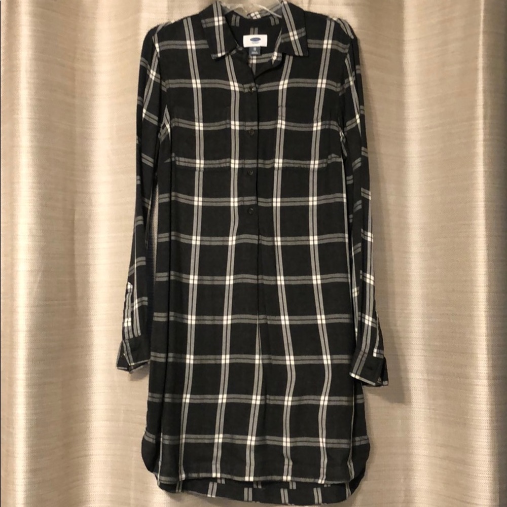 Plaid Grey Dress